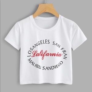 Pacsun California crop top